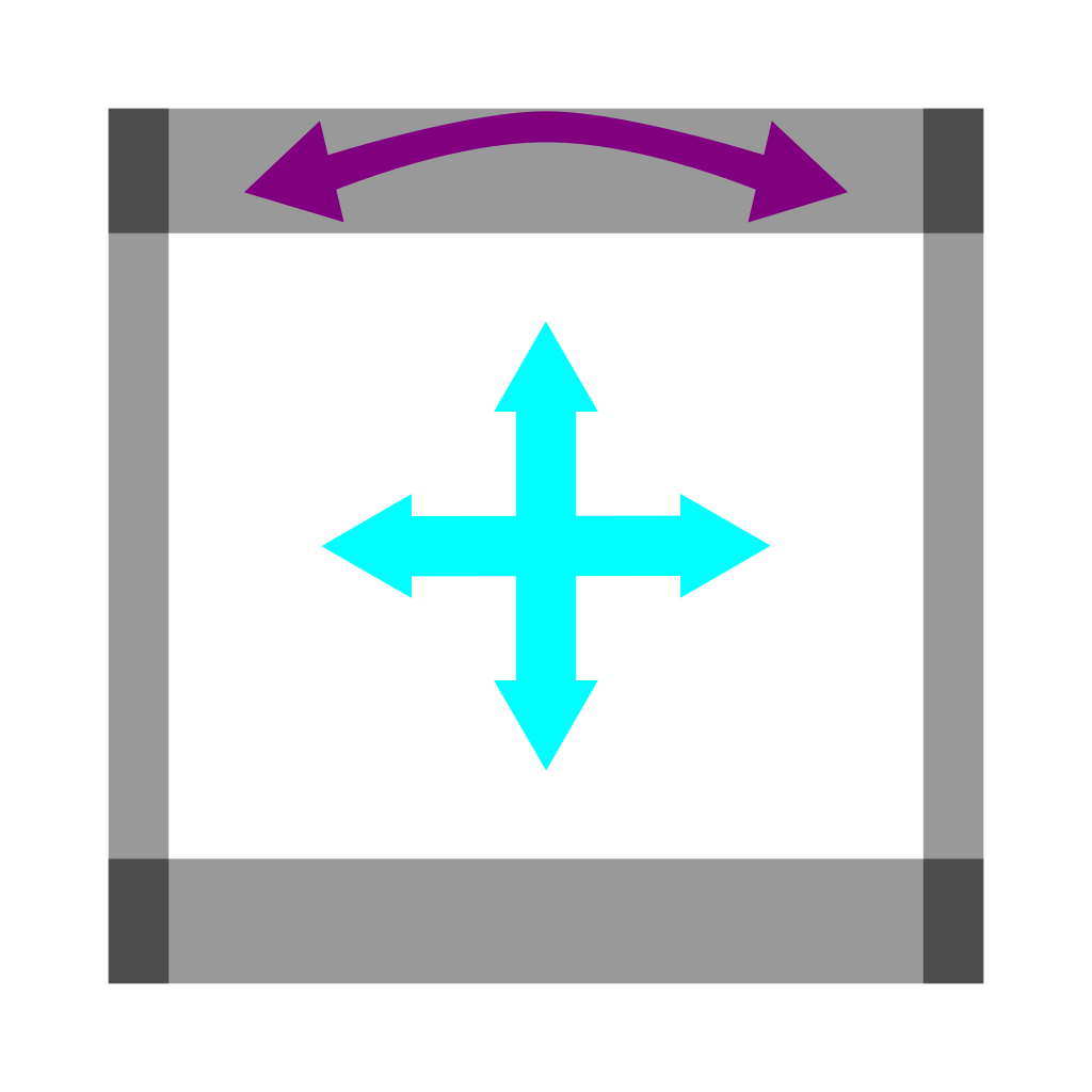 Robot with alignment of controls from previous image